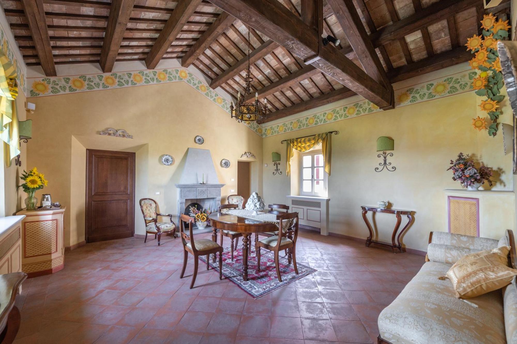 Palazzo Del Poggiano Bed & Breakfast Poggio Berni ภายนอก รูปภาพ